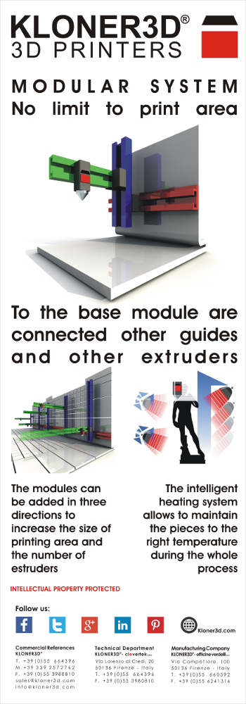 KLONER3D-R&D-MODULAR SYSTEM